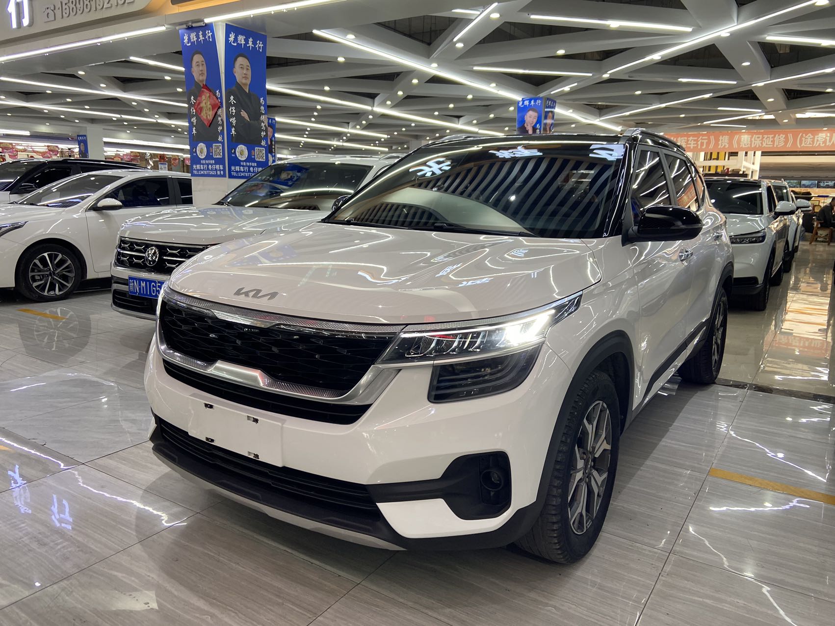 Kia KX3 обновленная версия 2021 года