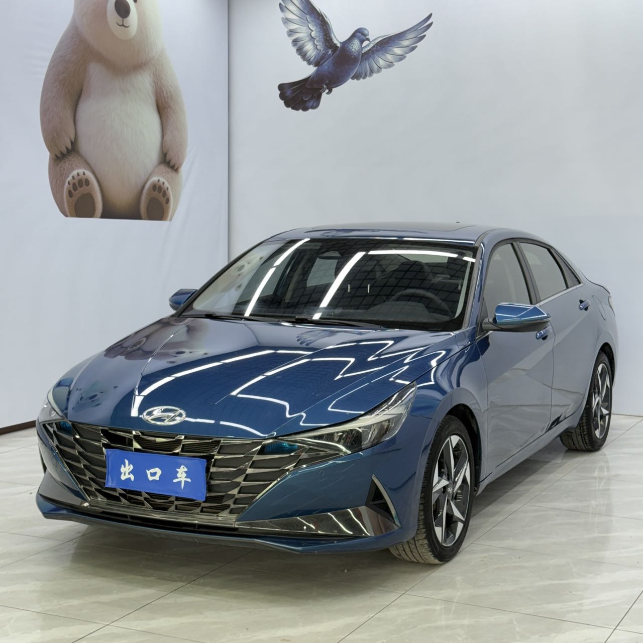 Hyundai Elantra 2021 года 1.5L CVT LUX Престиж
